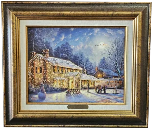 Thomas Kinkade Studios "National Lampoon's Christmas Vacation" Framed Fine Art Print