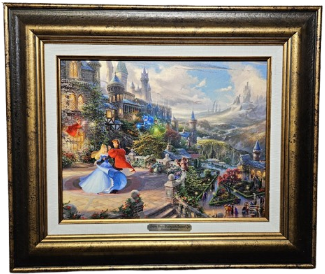 Sleeping Beauty Dancing In The Enchanted Light