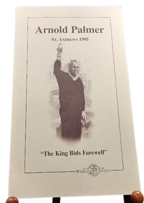 Arnold Palmer: The King Bids Farewell – Limited Edition Lithograph & Collector’s Folio