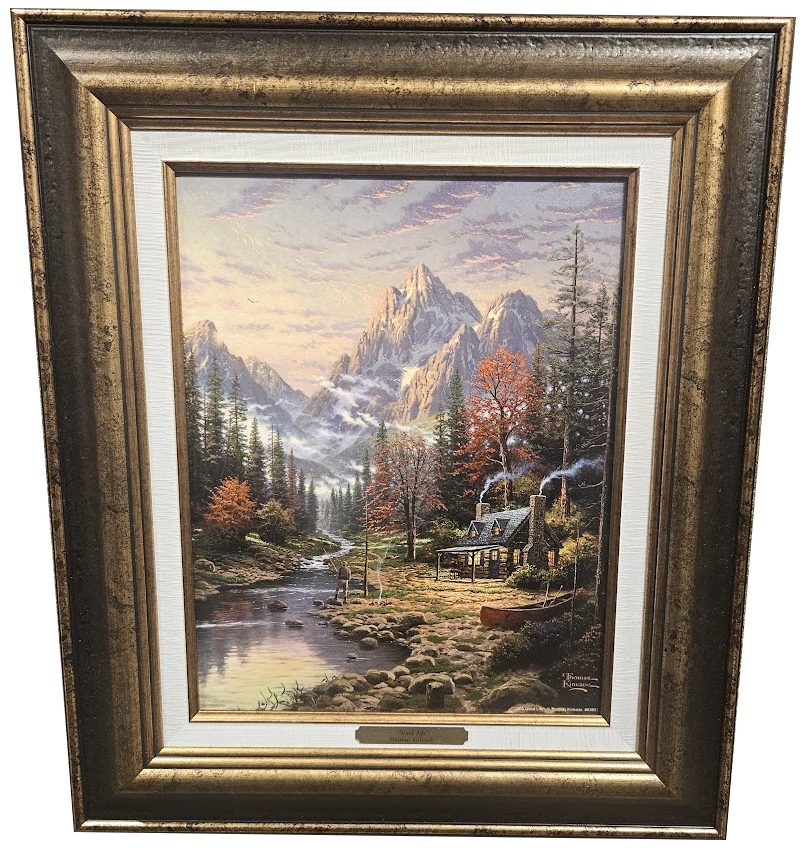 Thomas Kinkade "Good Life" Framed Fine Art Print